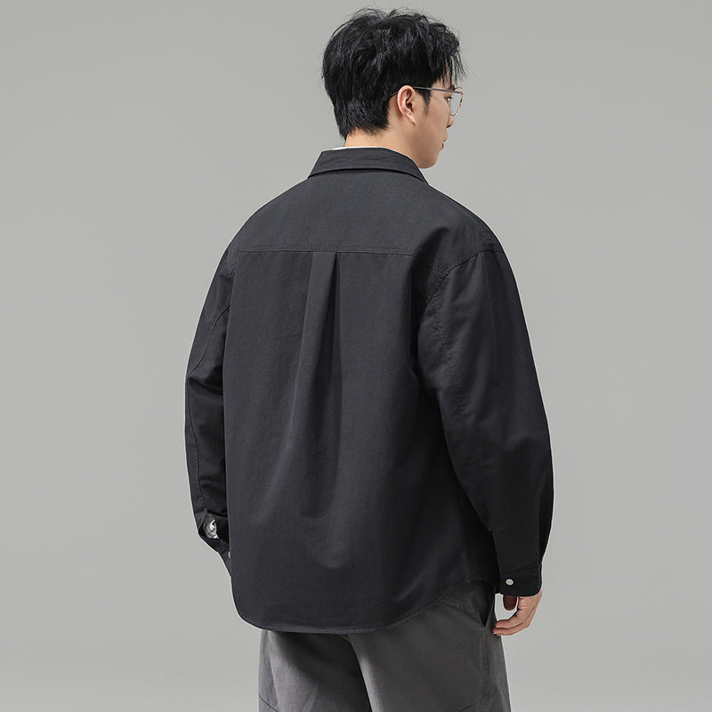 Men's Mountain Outdoor Workwear Long Sleeve Lapel Hunting Casual Jacket Coat